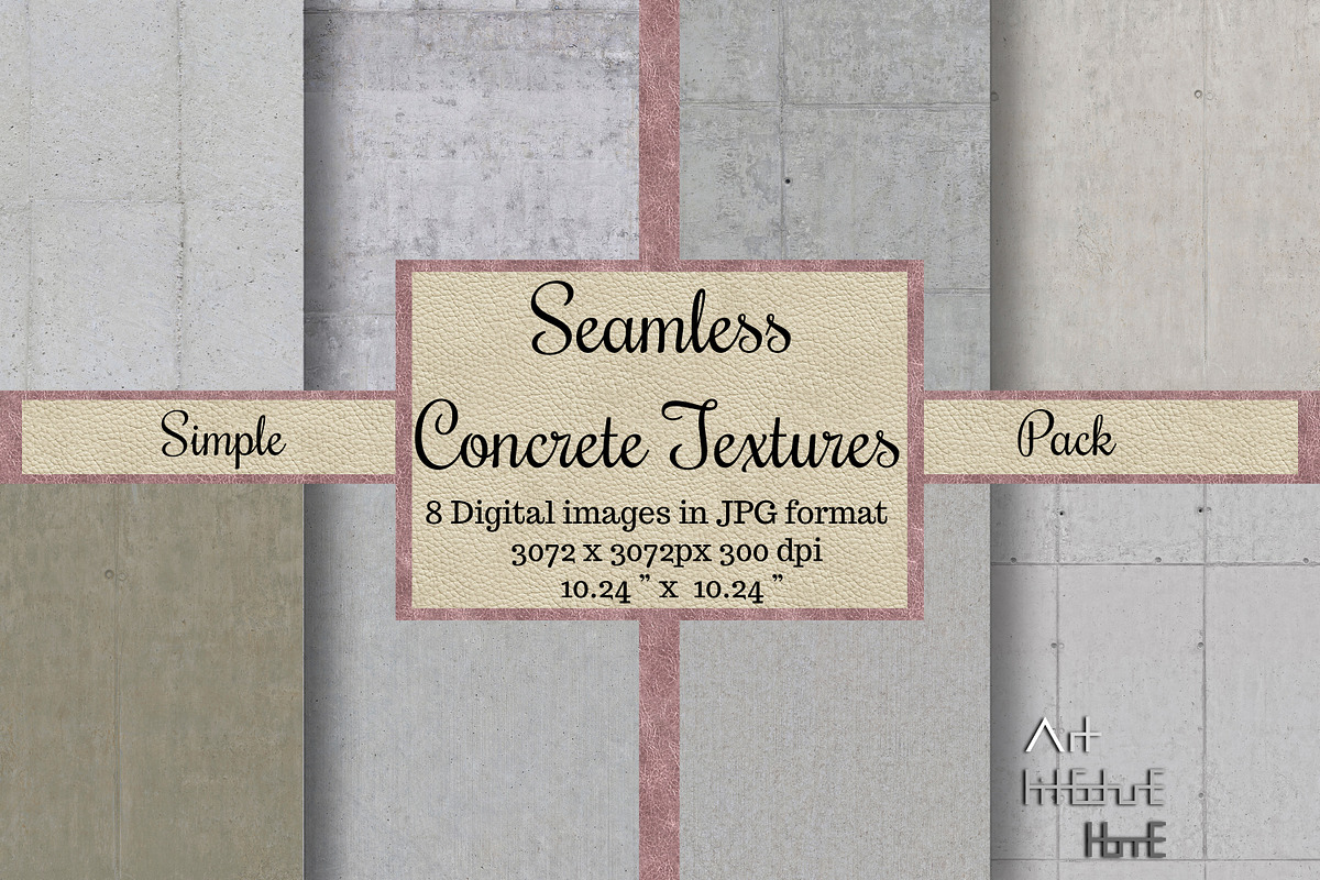 Seamless Simple Concrete Textures,4K, a Texture Graphic by Arthitecture Home (Photo 1 of 11)