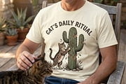 Cat's daily ritual illustration, an Animal Illustration by Vectorlina (Thumbnail 2 of 4)