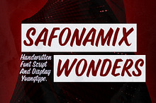Safonamix Wonders - Font Duo