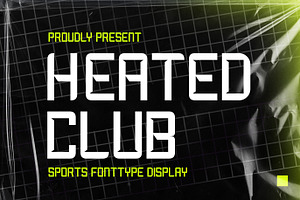 Heated Club - Sports Font Type