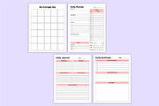 2026 Vision Board Planner Canva Kdp, a Stationery Template by Mustafiz (Thumbnail 6 of 6)