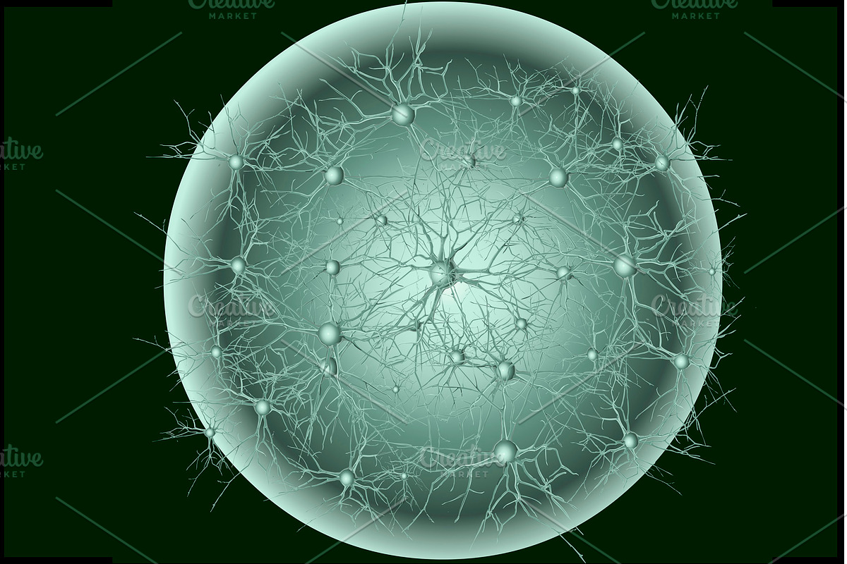 Neuron isolated vector illustration, a Healthcare Illustration by Fedor Fiberg Vector Shop (Photo 2 of 2)