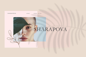 Sharapova - Multipurpose PowerPoint