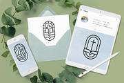 Christian Church Logos Vector SVG, an Object Graphic by Happy Letters (Thumbnail 2 of 8)
