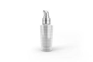 Pump Bottle Mockup, a Packaging Mockup by Qaleb Studio