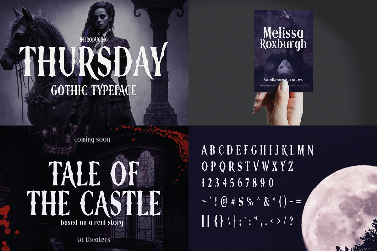 The Halloween Horror Font Bundle, a Sans Serif Font by HipFonts (Photo 4 of 12)