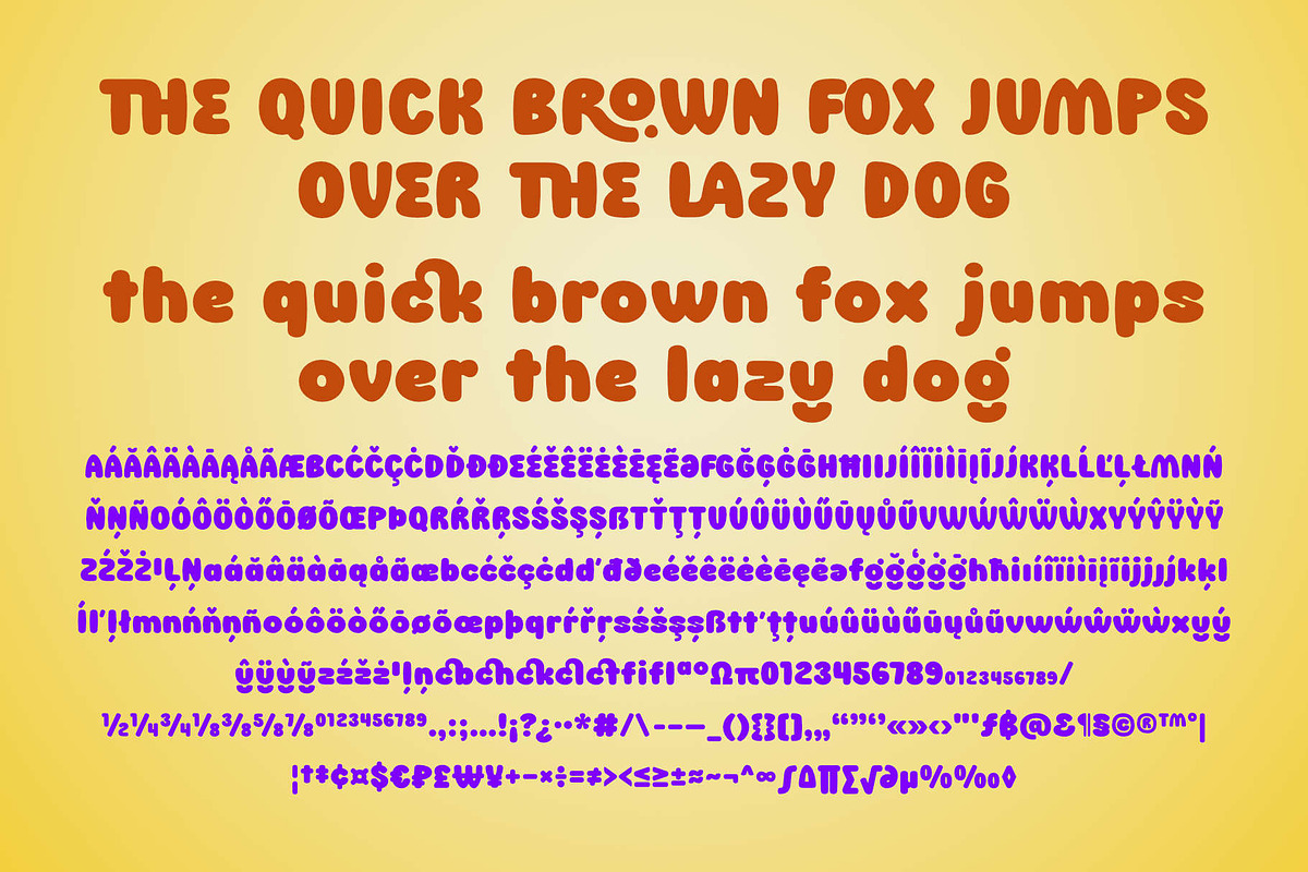 Dixorn – Bold and Bubbly Font, a Font by AuthenType (Photo 6 of 10)