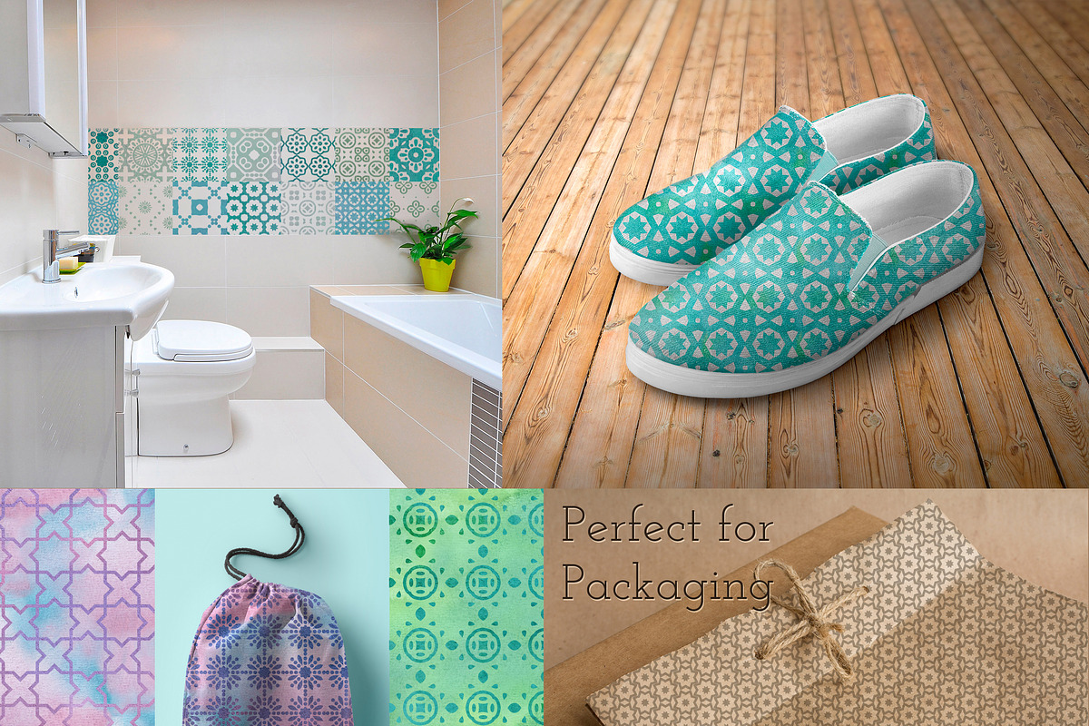 Pattern Paradise Bundle, a Pattern Graphic by Olya Creative (Photo 5 of 9)