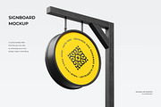 High Quality Signboard Mockup, an Advertising Mockup by zpackcreative (Thumbnail 1 of 4)