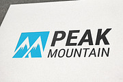 Peak Mountain Logo, a Branding & Logo Template by EngoCreative.com (Thumbnail 2 of 4)