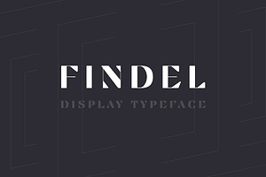 Findel Display Typeface