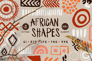 African Shapes: Graphics Patterns