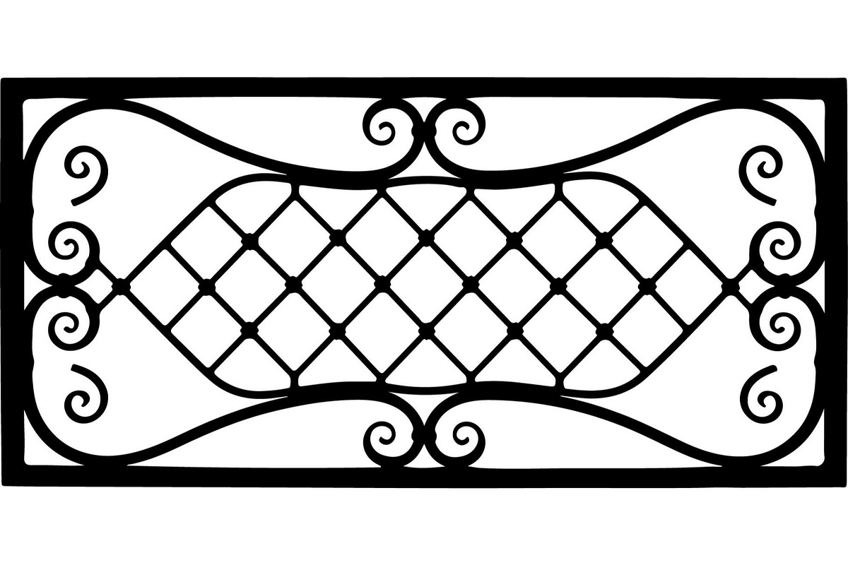 Ornamental Window Grill Designs, a Decorative Illustration by Designer_Momina (Photo 8 of 17)