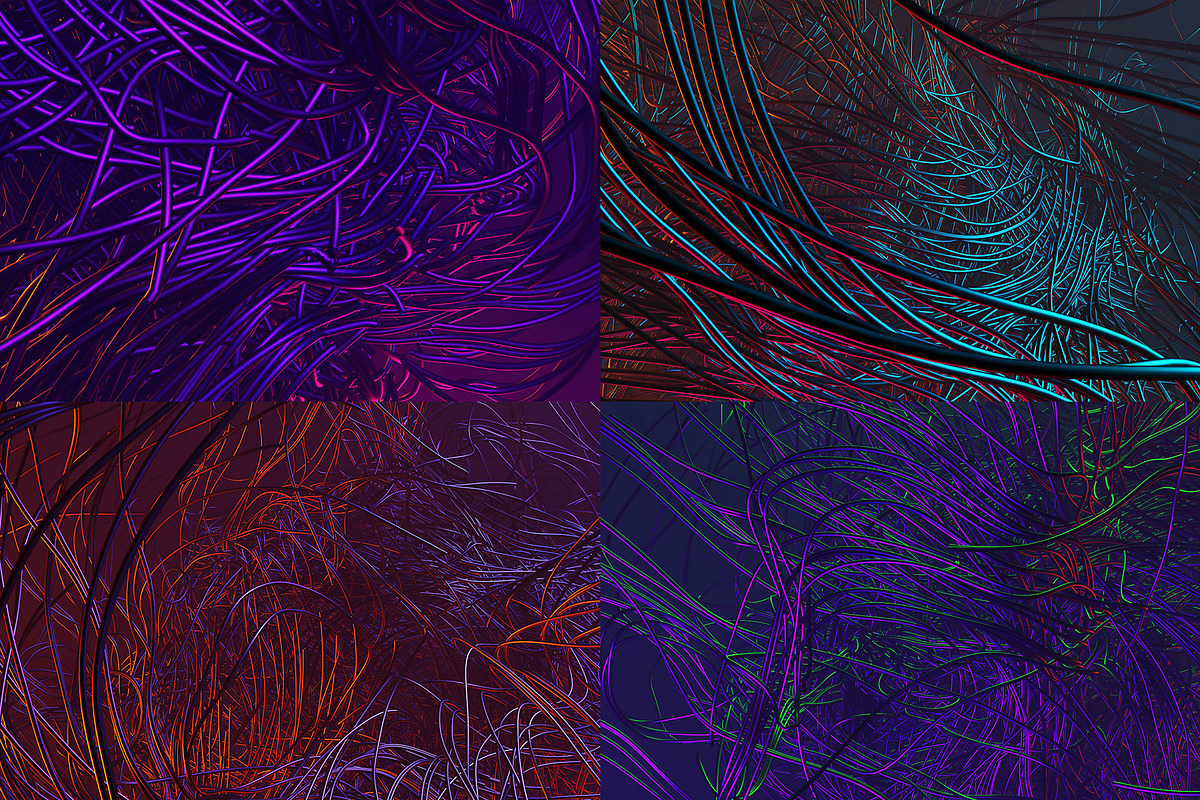 Tentacles - 15 Future 3D Backgrounds, a Texture Graphic by styleWish (Photo 4 of 7)