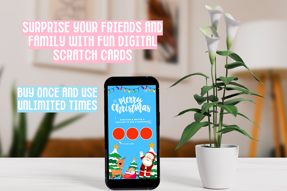 Christmas Pregnancy Reveal Scratch, a Presentation Template by SunshineStudioBoutique (Photo 6 of 8)