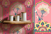 Indian vector patterns, a Pattern Graphic by Carpet Tapete Pretzel (Thumbnail 13 of 25)
