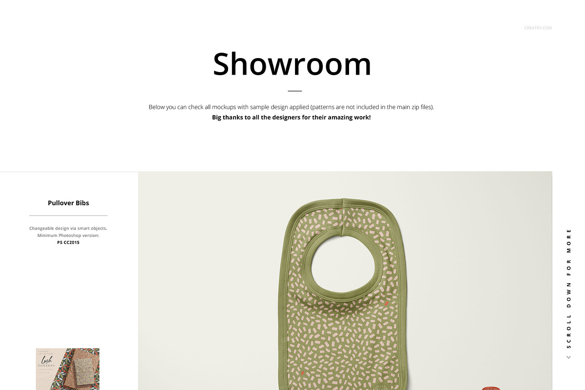 Kids Essentials Mockup Bundle, a Bottom Mockup by creatsy5 (Photo 5 of 9)