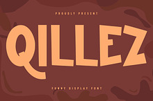 Qillez Display Font