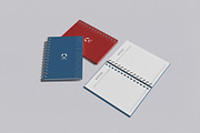A5 Spiral Notebook Mockup, a Print Template by rahmatmoscae (Thumbnail 12 of 12)