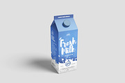 Milk Box Mockup, a Product Mockup by bimockup (Thumbnail 4 of 6)
