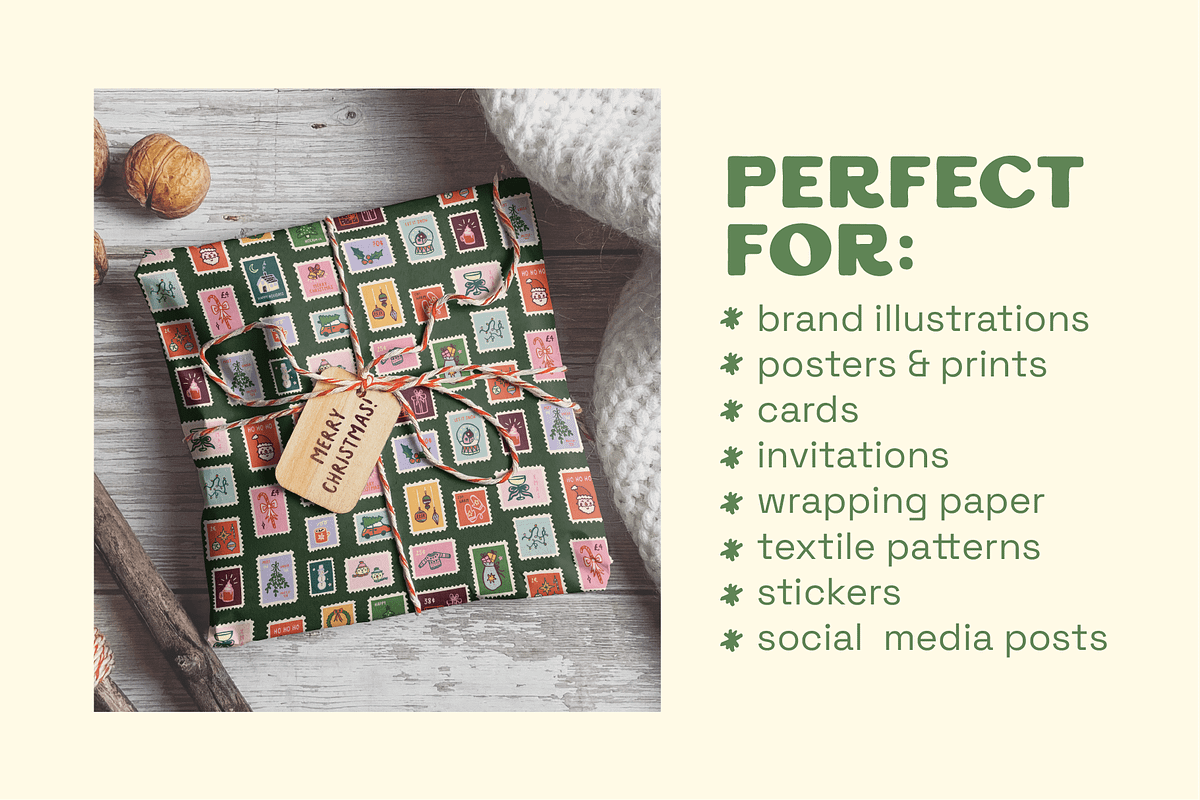 Christmas Illustrations, an Object Illustration by sophinka design (Photo 14 of 15)