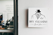 Dry Cleaning Logo Design, a Branding & Logo Template by YUDesignStore (Thumbnail 3 of 5)