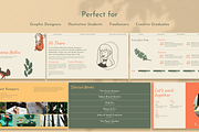 FineGrain | Canva Portfolio Template, a Presentation Template by Designed by Sabb (Thumbnail 3 of 6)
