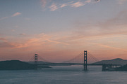 Golden Gate Sunrise Photo Pack, an Architecture Photo by Gold Poppy Co. (Thumbnail 1 of 9)