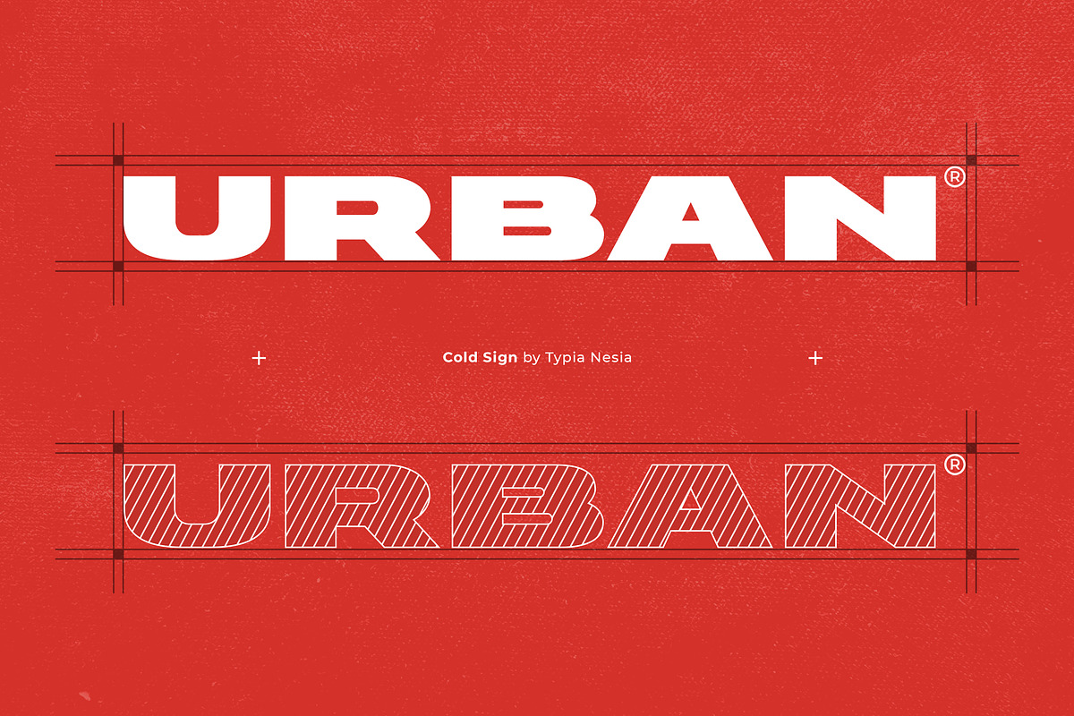 Cold Sign - Bold Expanded Sport Font, a Sans Serif Font by Typia Nesia (Photo 5 of 12)