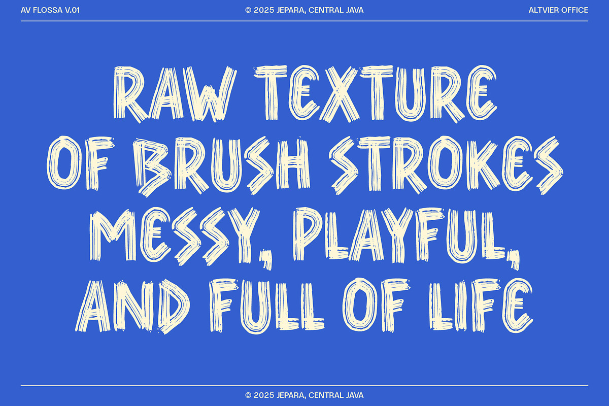 Flossa - Hand Drawn Brush Font, a Handwritten Font by Uncarving (Photo 5 of 10)