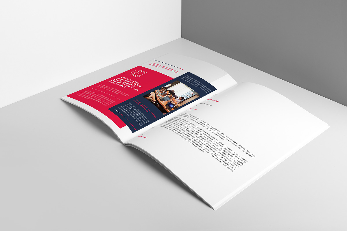 Creative Project Proposal Template, a Brochure Template by retrographix (Photo 3 of 13)