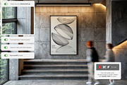Underground Wall Poster Mockups, an Advertising Mockup by Dikarte.Store (Thumbnail 2 of 8)