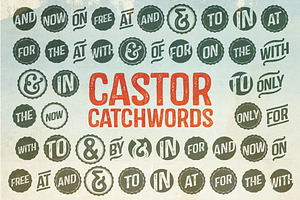 Castor Catchwords