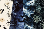 Gothic Summer Seamless Patterns, a Pattern Graphic by Design Market (Thumbnail 2 of 3)