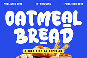 OATMEAL BREAD, a Handwritten Font by Mozatype (Thumbnail 1 of 10)