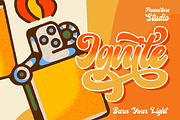 Radiant Pulse Font, a Script Font by Pen Culture (Thumbnail 2 of 12)