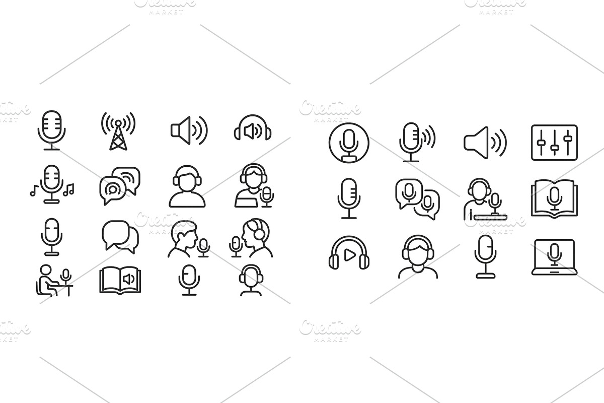 Various audio and communication, a Technology Illustration by ZinetroN