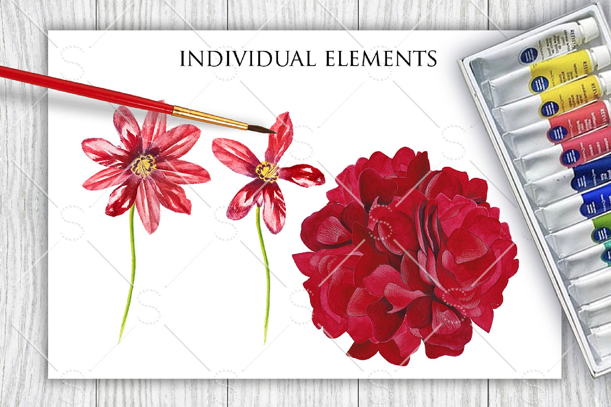 China Blue Christmas Ornaments Pack, a Decorative Illustration by Dana Designs (Photo 7 of 14)
