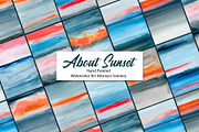 About Sunset, Watercolor Scenery, a Background Graphic by Marmoris.Arts (Thumbnail 17 of 17)