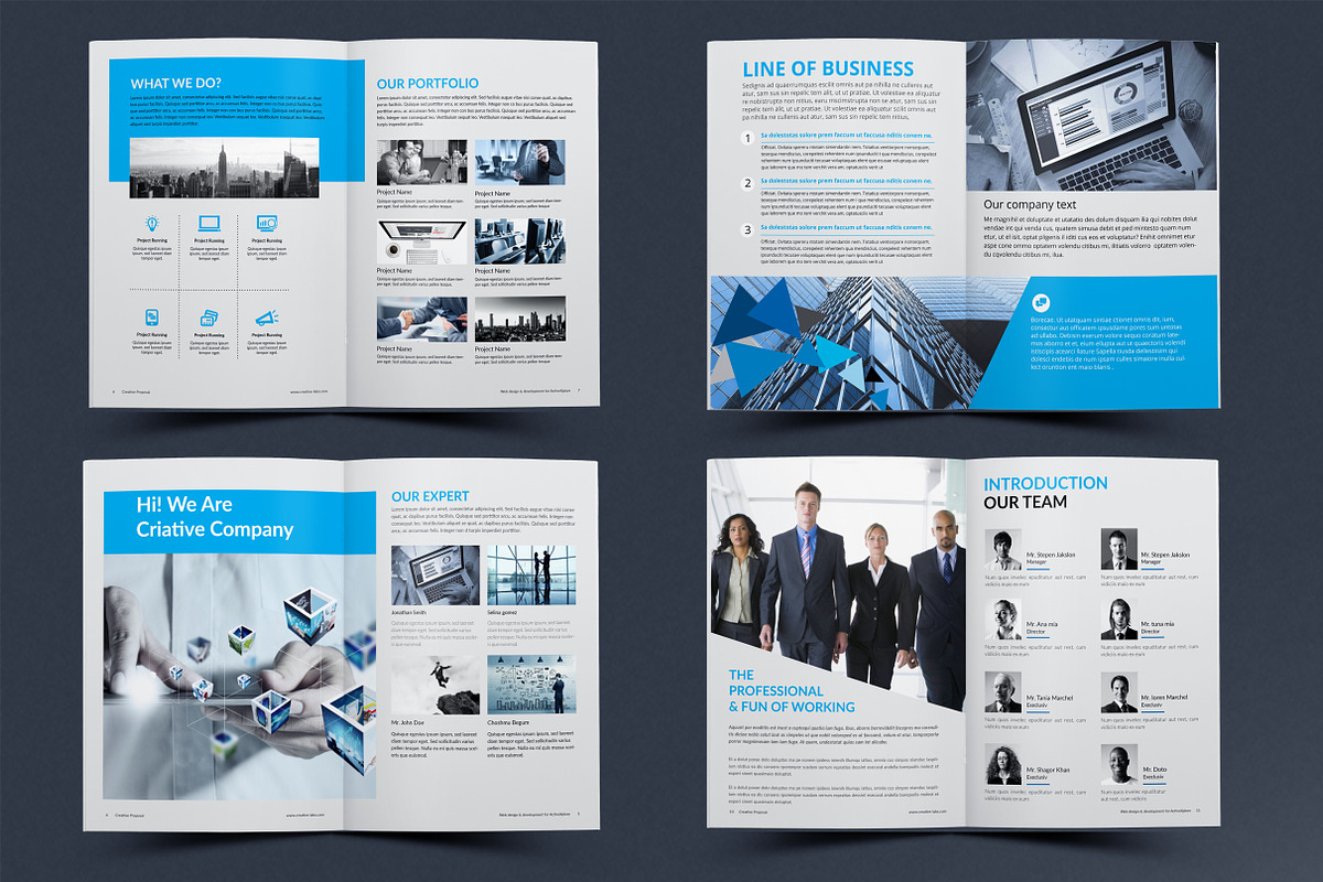 Corporate Brochure, a Brochure Template by artico (Photo 3 of 5)