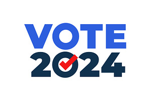 Vote 2024. US American presidential, an Illustration by Foxys Graphic