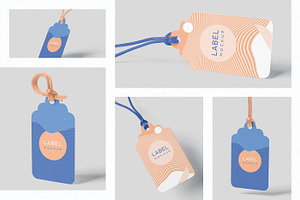 Gift Label Mockups