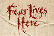 Bewarge Slaughter Horor Vintage Font, a Handwritten Font by HypeWorksCo (Thumbnail 9 of 15)