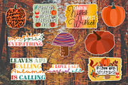 November Stickers for Cricut | Fall, an Illustration by illuztrate (Thumbnail 4 of 10)