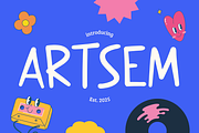 Artsem, a Handwritten Font by Pinisi ART (Thumbnail 1 of 10)
