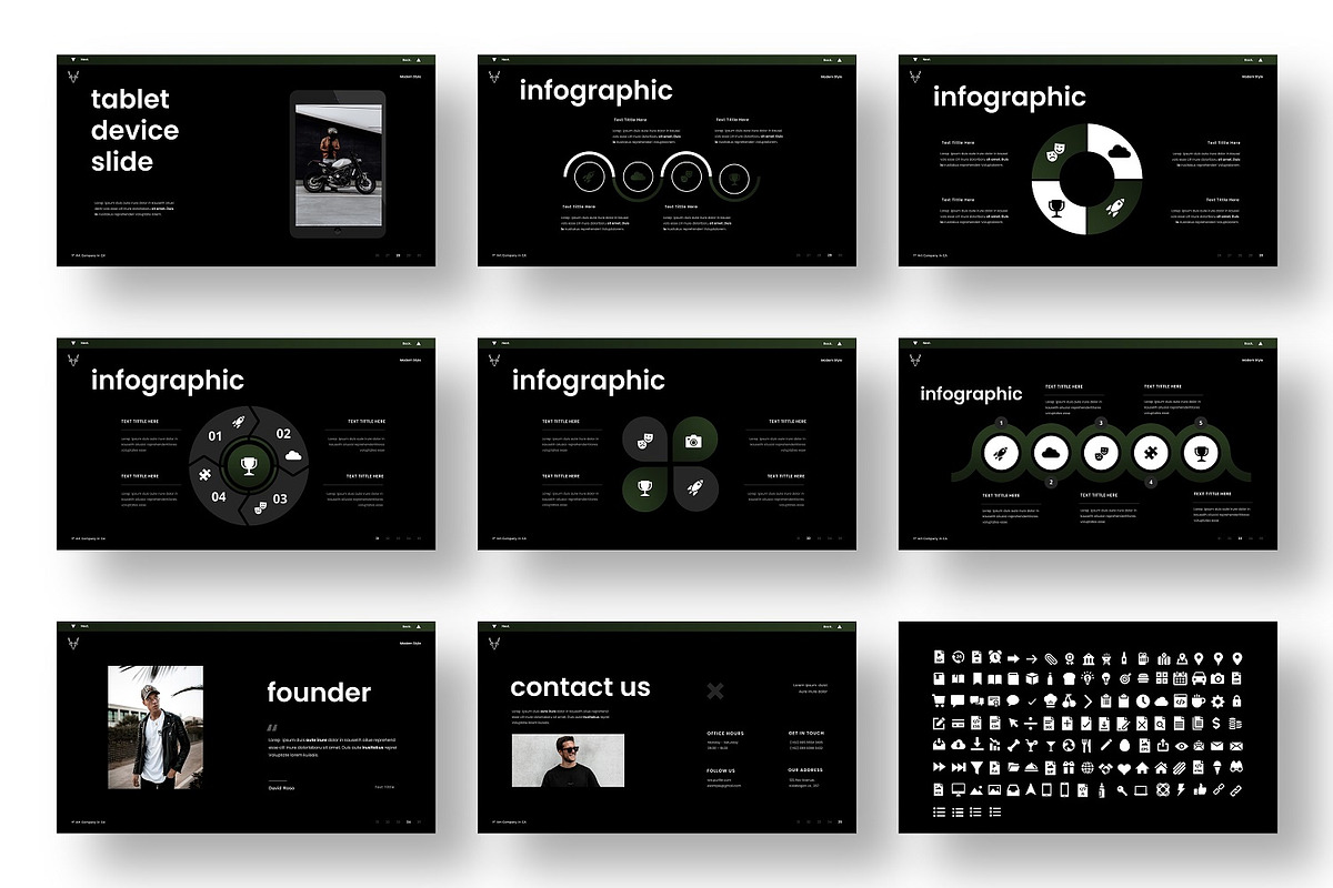 Purifer – Business PowerPoint, a Presentation Template by Dens Creative Studio (Photo 5 of 6)