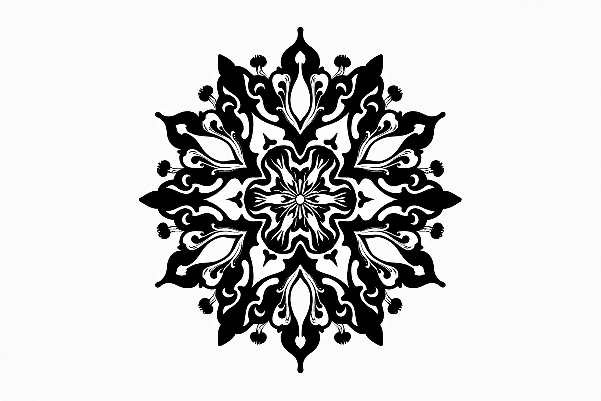 Elegant Mandala Design Bundle, an Illustration by Creativeshirt (Photo 8 of 9)