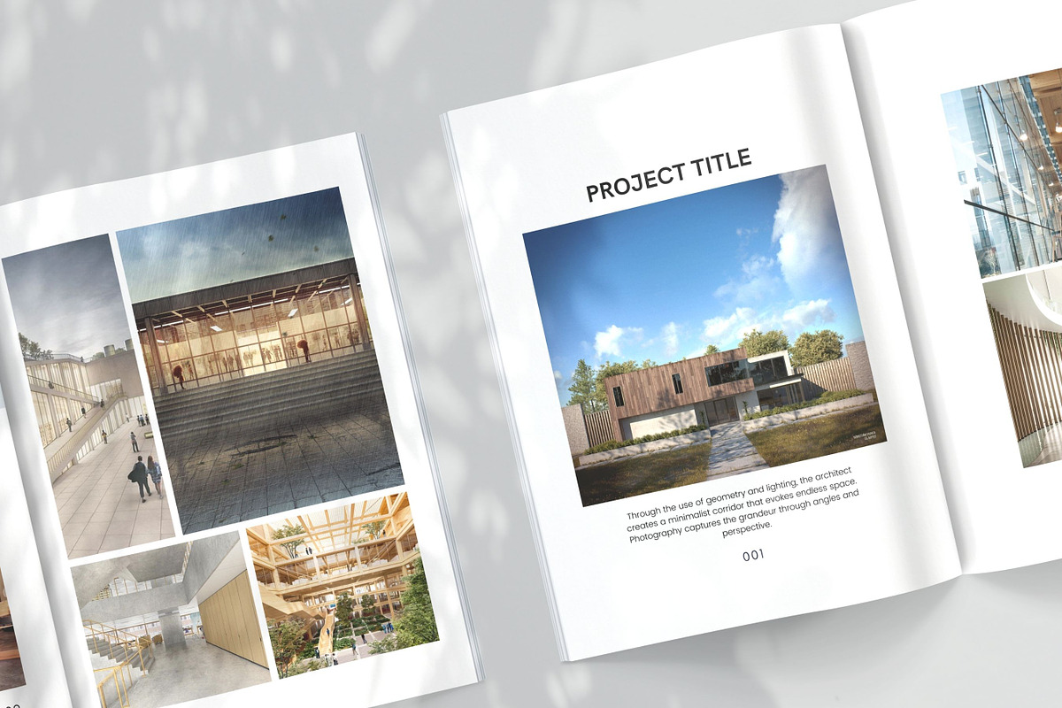 Canva Architecture Portfolio, a Presentation Template by Templits (Photo 3 of 10)