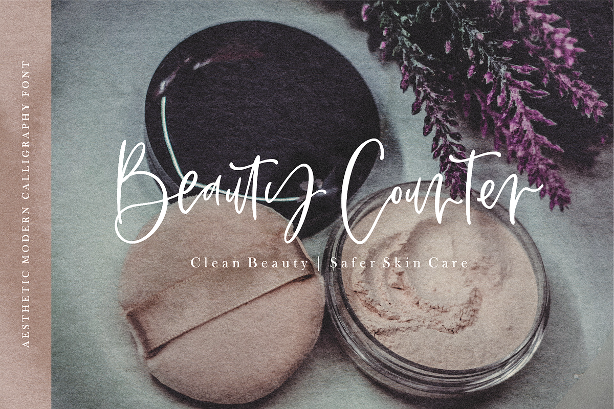 Aesthetic – Modern Calligraphy Font, a Script Font by RedyStudio (Photo 7 of 13)