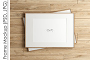 Frame Mockup PSD JPG, a Print Template by VNmockup (Thumbnail 2 of 5)